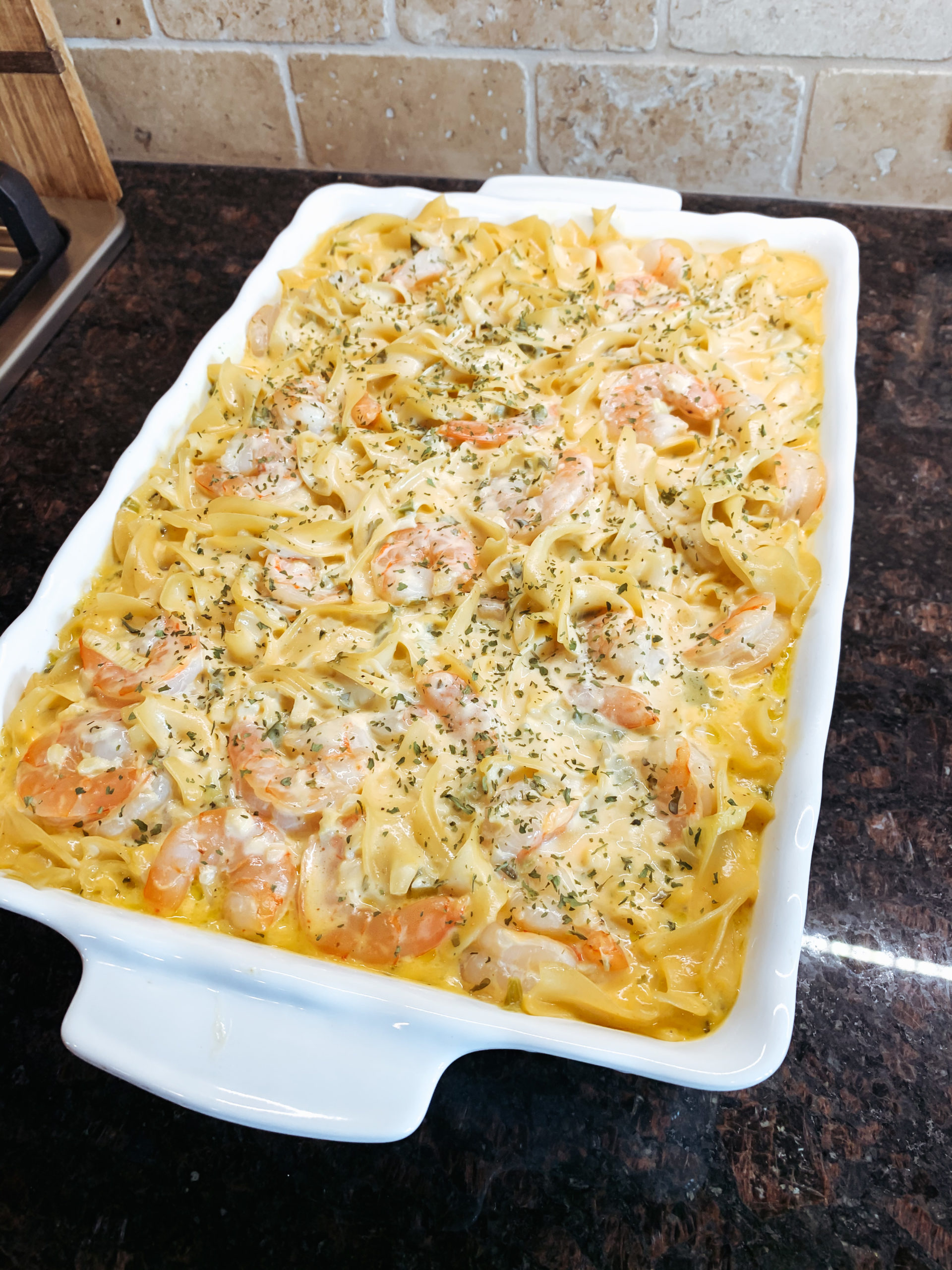 Crawfish/Shrimp Fettucini